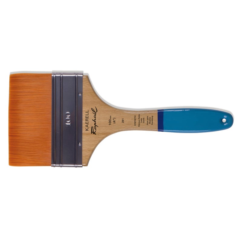 Raphael Kaerell Flat Varnishing Brush, Flat Kaerell Size 100 (4") - Image 1